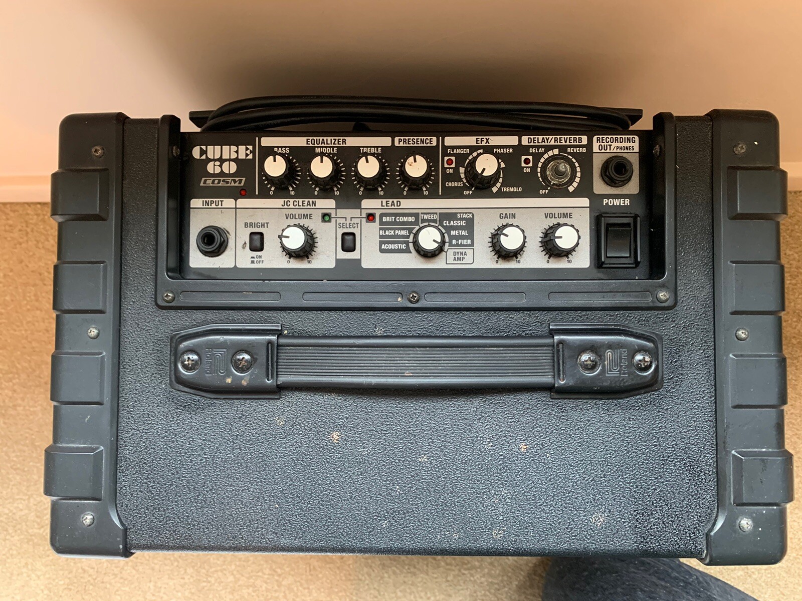 Roland Cube 60 Guitar Combo Amp Amplifier 60W with COSM effects eBay