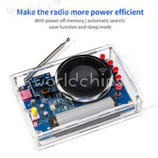 DIY FM Radio Electronic Kit Adjustable Frequency 87-108MHz DIY Soldering Project