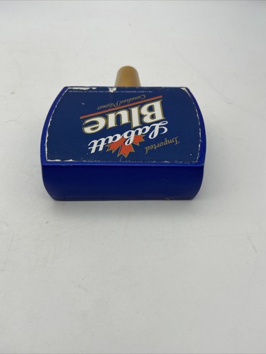 IMPORTED LABATT BLUE CANADIAN PILSNER SHORT BEER TAP HANDLE - Picture 5 of 6