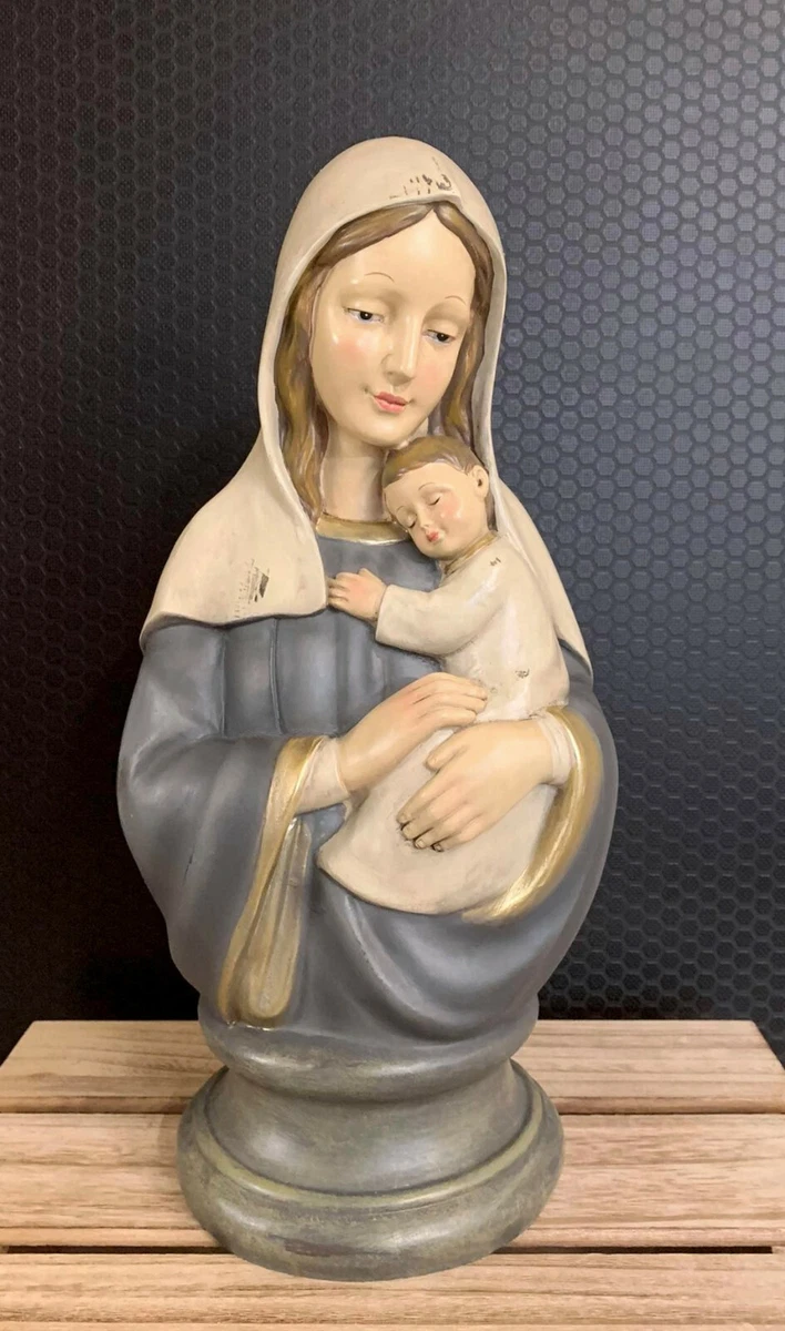 Maria Mutter Gottes Statue 39 cm Heiligenfigur Madonna Skulptur Figur Religion