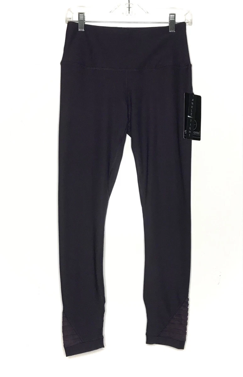 NWT 90 Degree By Reflex Women s Ankle Tight Leggings Fig Sugar