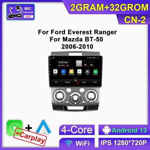 For Ford Everest Ranger For Mazda BT50 BT-50 Car Radio Stereo GPS Video Player - Picture 8 of 32