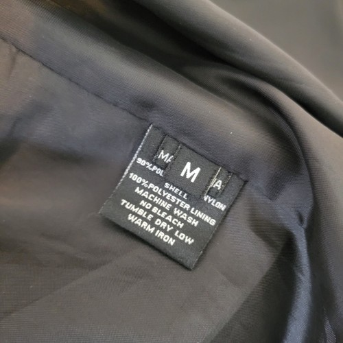 KR3W Jacket Men's M Black/Gray Army Peacoat Full Zip Button Up Long Sleeve - Picture 10 of 20