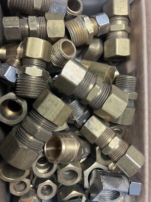 20pc ~Jobber Lot- Repair Lot of Compression fittings~ASSORTMENT~Gas-Oil-Water