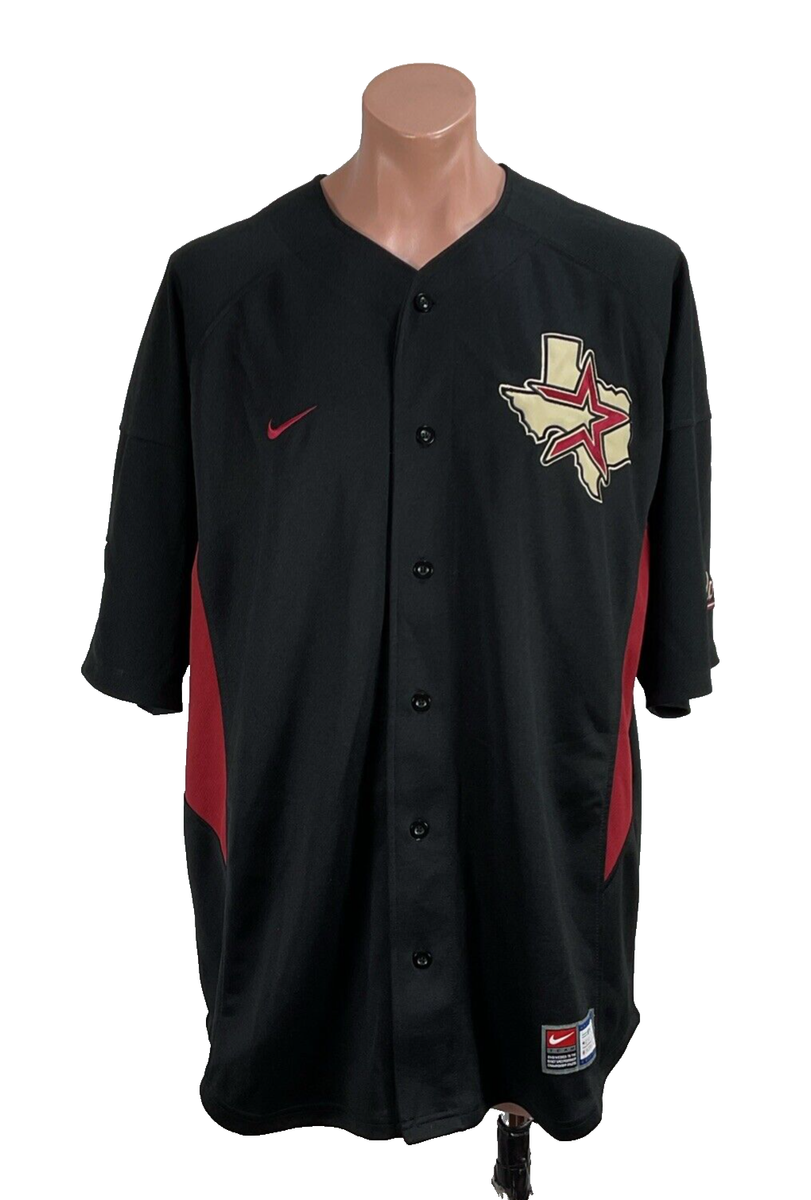 新品　XXL　NIKE　ASTROS　ユニフォーム　ジャージー　アストロズ Nike Black Authentic Stitched Roger Clemens Houston Astros