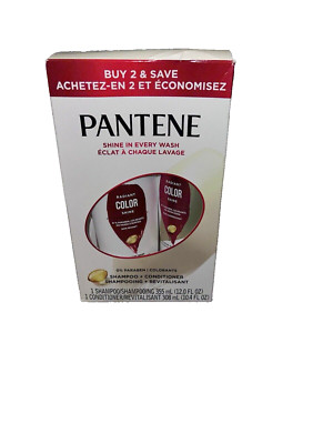 PANTENE Pro-V Radiant Color Shine Shampoo & Conditioner 10.4 & 12 fl oz Each
