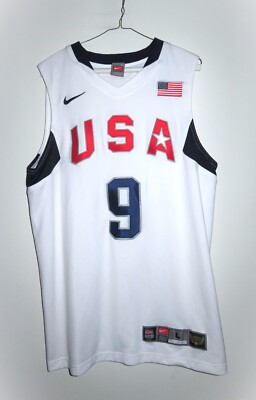 ☆895.NIKE ナイキ TEAM USAユニフォーム DWYANE WADE Nike Team USA Olympic Basketball Jersey Dwyane Wade Size 2XL