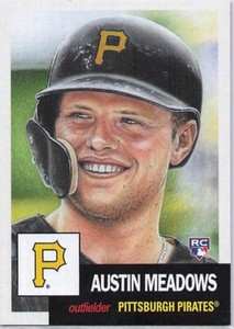 2018 Topps Living Card 63 Austin Meadows Rookie Card - Free Shipping Always!