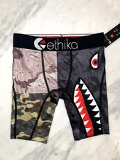 Ethika Grade School BMR Battle Camo Briefs Boxers Kids Youth