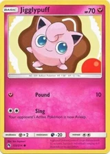 Pokemon Jigglypuff - 133/214 - Common NM-Mint Lost Thunder
