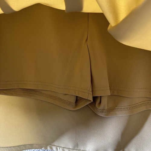 French Toast Skort Girls Size 20.5 Khaki Pleated Adjustable Waist Scooter Skort - Picture 9 of 15