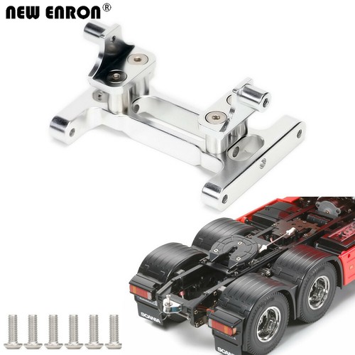 Aluminum C1 C2 Rear Chassis Mount For RC Tamiya 1/14 Tractor Trucks SCANIA R620 - Picture 21 of 31