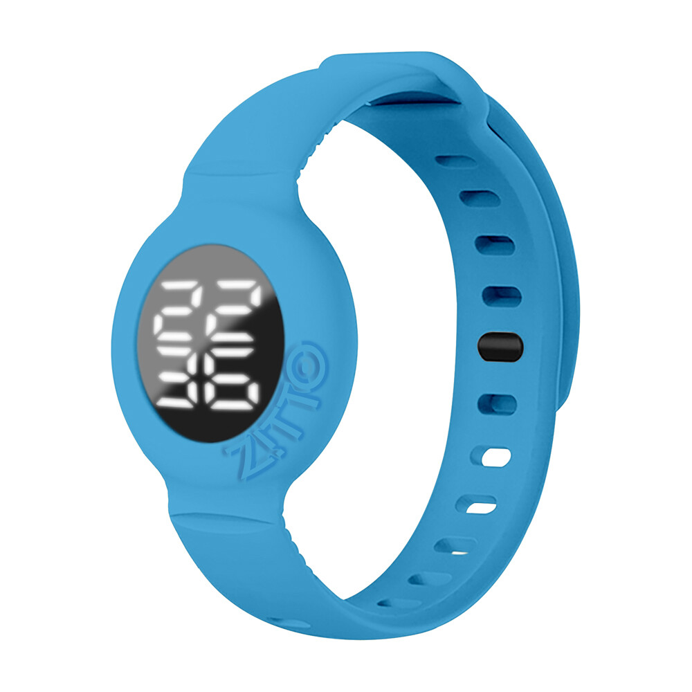 Orologio ZITTO MYO ENDLESS BLUE Silicone Azzurro 36mm Digitale