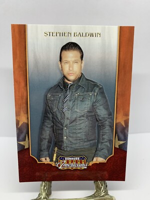 Stephen Baldwin 44 Trading Card Donruss Americana 2009