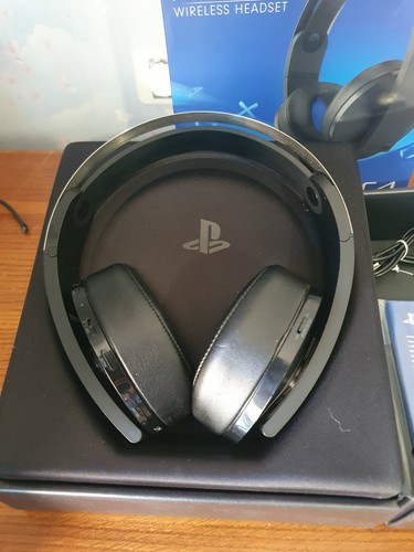 GETESTET und funktionsfähig PS4 Wireless Headset Platinum PlayStation 7.1+ 3D - Bild 3 von 7