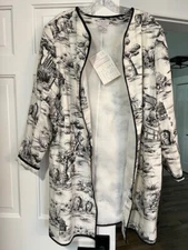 Victor Costa Women's Open Front Jacket Size 1X New With Tags