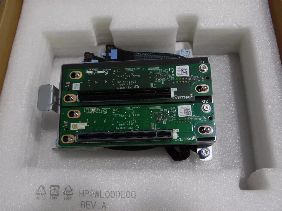 New DELL EMC POWEREDGE T550 TOWER DUAL GPU RISER KIT WITH CABLES 9PWY7 09PWY7 - Image 4 of 4