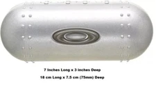 New Oakley Large Metal Vault Sunglasses Protection Case AOO1531AT Italy / USA