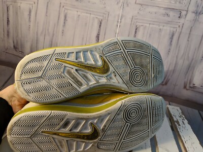 Nike air Max 360 basketball shoes sneakers yellow 395781-700