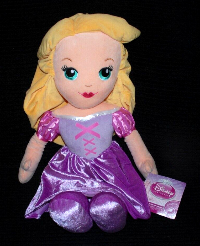 Posh Paws Disney Princess Soft 20"" Rapunzel Cuddly Toy BNWT