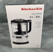 KitchenAid KFC3516 3.5 Cup Mini Food Processor, Empire Red Tested