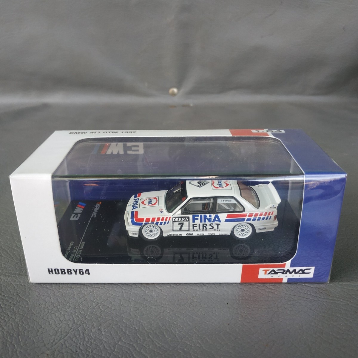 TARMAC WORKS 1:64 BMW M3 E30 Fina First #7 DTM 1991 | eBay