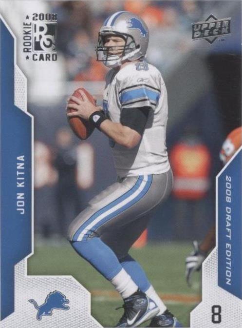 2008 Upper Deck Draft Edition Jon Kitna #137 - 1 of 2