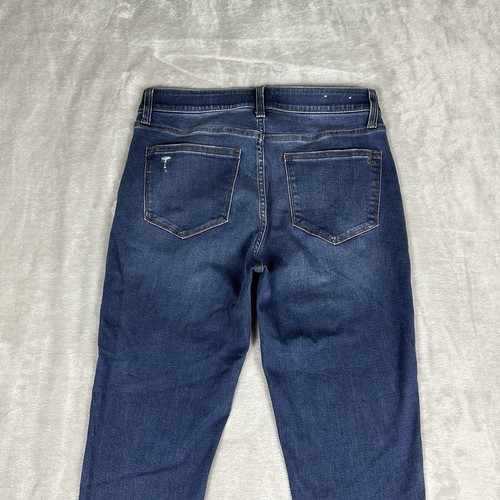 Lularoe Skinny Jeans Womens Size 30 (32x28) Denim Blue Elastic Waist - Picture 9 of 10