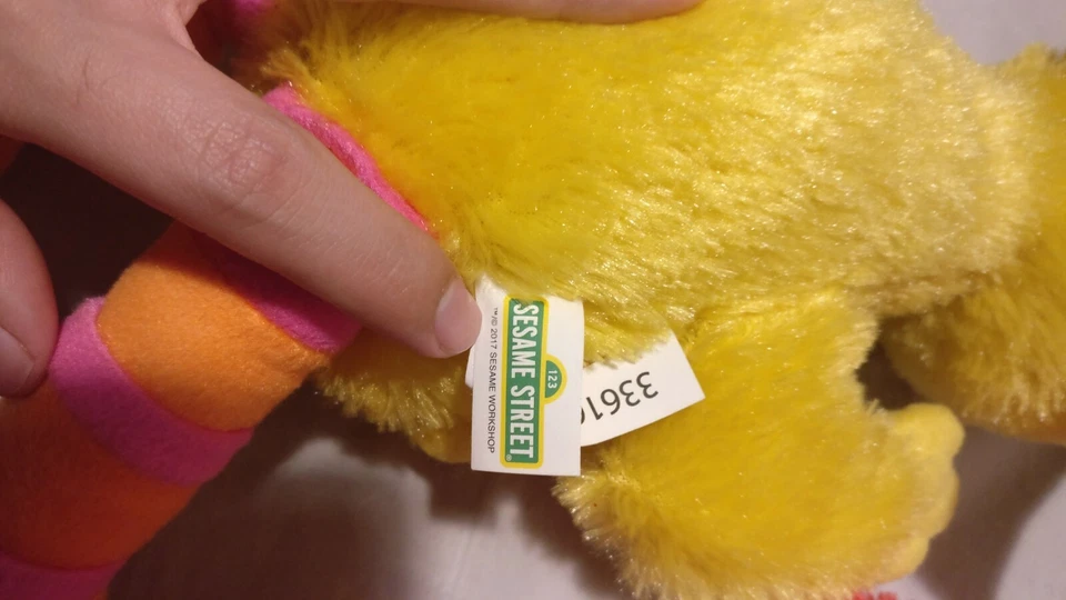 Peluche Sesame Street Elmo y Big Bird (Big Bird es nuevo) Foto 3 de 4