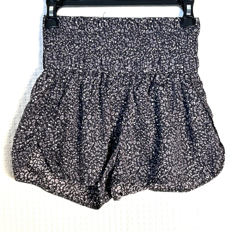free-people-movement the way home leopard print athletic shorts