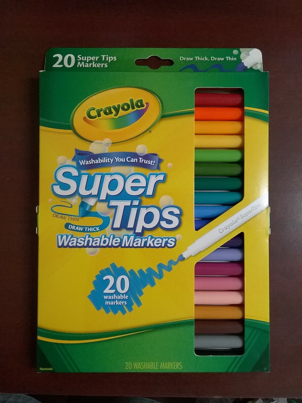 20 Count Draw Thin Or Thick Lines Nib