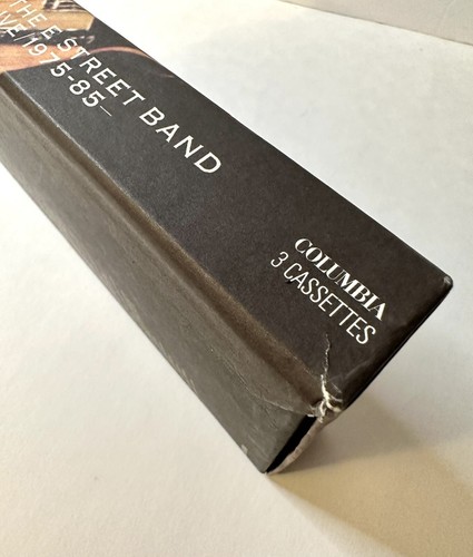 RARE -New! 12”x6” Bruce Springsteen LIVE 1975-85 Cassette Box Set Columbia 40558 - Picture 12 of 12