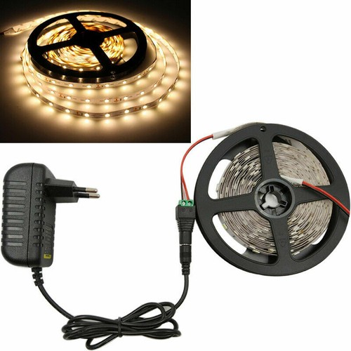 DC12V SMD 2835 5M RGB led Strips Light Flexible Stripe Lamp IR WIFI Controller - Picture 14 of 19