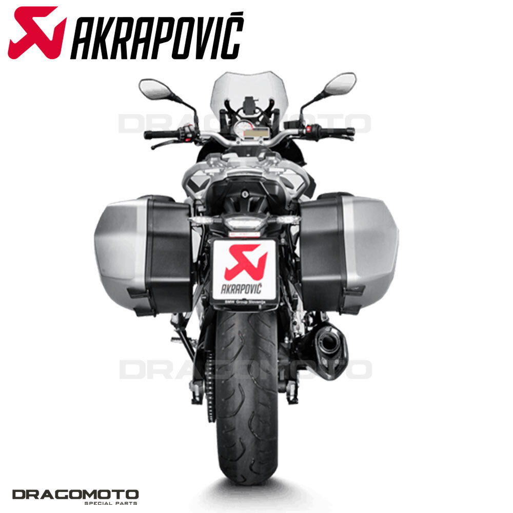 Akrapovic アクラポビッチ　S1000XR用　2018年　BMW BMW S 1000 XR 2015-2019 Exhaust AKRAPOVIC Titanium Black S