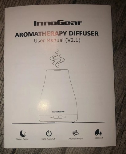 InnoGear MT-039 Aromatherapy Essential Oil Diffuser Portable Ultrasonic Diffuser - Foto 6 di 6
