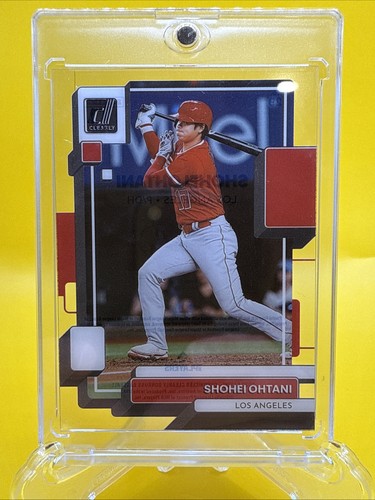 2022 PANINI CHRONICLES CLEARLY  DONRUSS  #29   SHOHEI OHTANI ANGELS