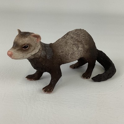 Safari Ferret Realistic Lifelike Wild Animal 6.5'' Long Toy Figure 2016 Polecat