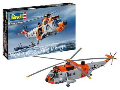 Revell 03785 Westland Sea King Mk. 41 1:72 Scale - Unbuilt/Unpainted Plastic Mod
