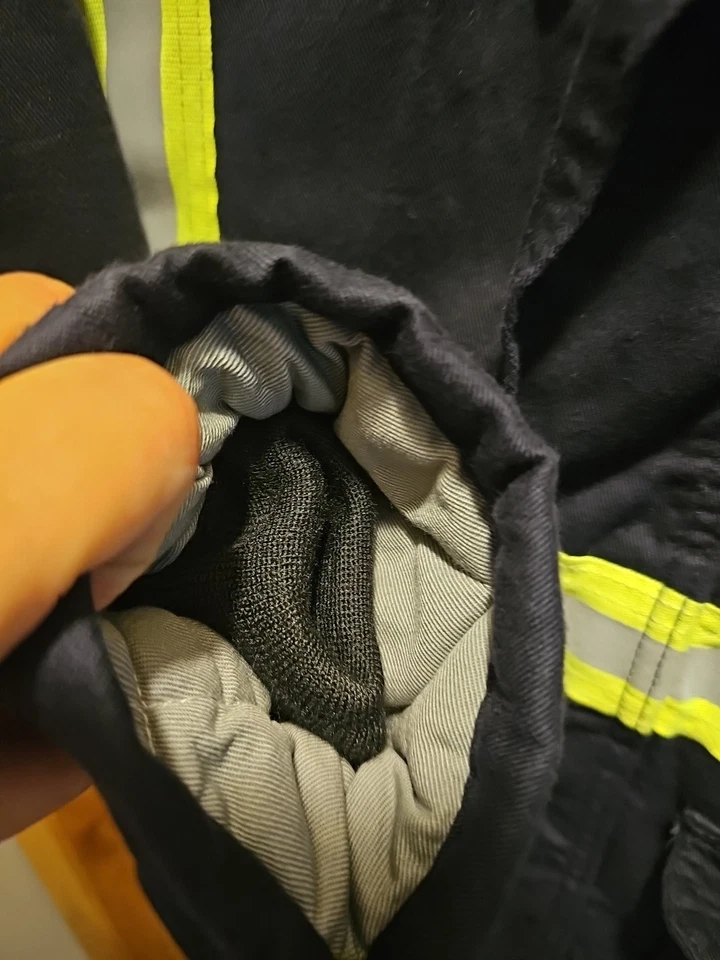 Chaqueta Parka Acolchada Bulwark JLPCNV1 FR HI-VIS Para Hombre Talla XL -RG Buen Estado Foto 3 de 4