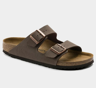 Birkenstock Arizona Women's Mocha Birkibuc Sandals Authentic New In Box
