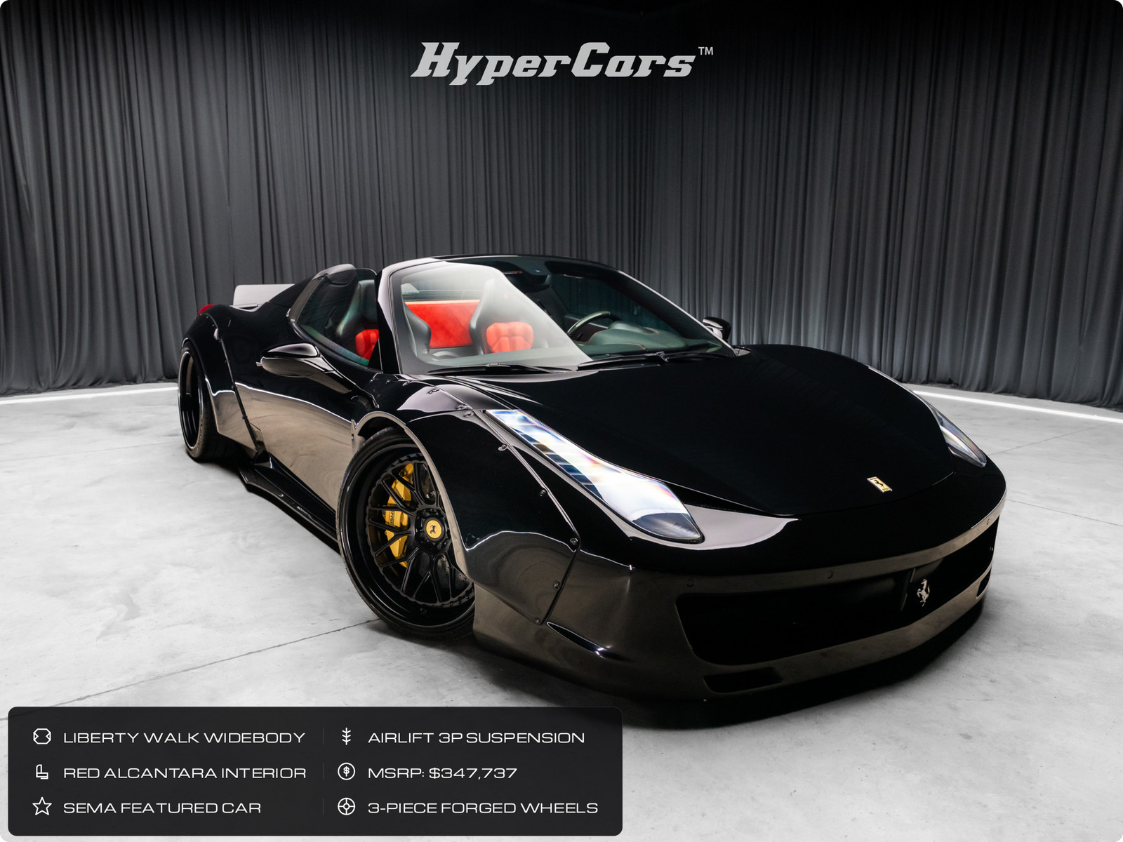 2013 Ferrari 458 Spider Base