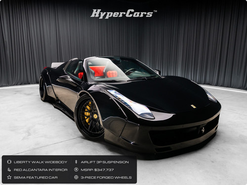 2013 Ferrari 458 Spider Base