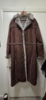 Fleet Street Faux Fur Penny Lane Long Trench  - SIZE XL — photo 1