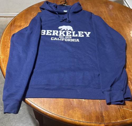 Berkeley Hoodie | Berkeley California Pullover Hoodie Size Xl