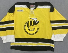 Cincinnati Stingers WHA Hockey CCM Jersey Yellow Goalie Style