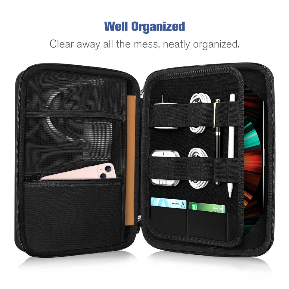 Portfolio Sleeve Case for 13 Inch iPad Air M3 2025 & M2 2024 & iPad Pro M4, 1... - Image 3 of 4