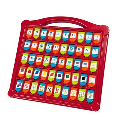 Battat Hide & Seek English Alphabet Letters 50 Pop-Up Flaps Toddler ABC Learning