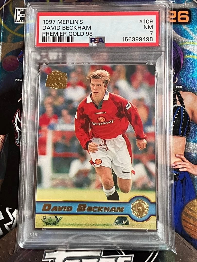 1997-98 Merlin Premier Gold David Beckham #109 | eBay