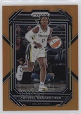 2023 Panini Prizm WNBA Orange Prizm 16/99 Crystal Dangerfield #29 p8v
