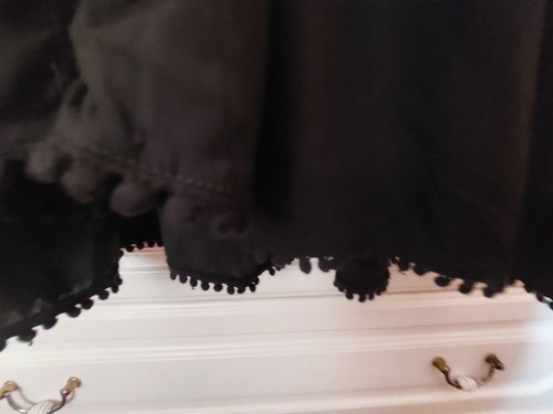 Next Black Broderie Anglaise Embroidered Button Up Front Midaxi Midi Dress 22 - Picture 5 of 22